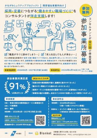 障害福祉事業所向けに伴走型コンサルティング支援を行