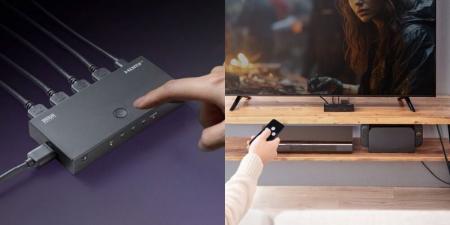 HDMI端子不足を解消する4K対応切替器2製品を発売