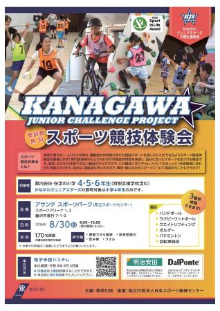 かながわジュニアスターズ５期生選考会「スポーツ競技