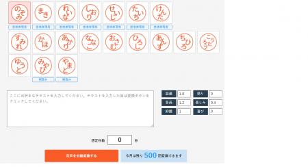 ＡＩナレーションが声色150種類以上・70カ国語に対応