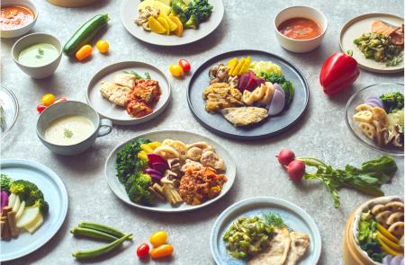 セルフコントロール食「#100ミール」、単品パーツ5個