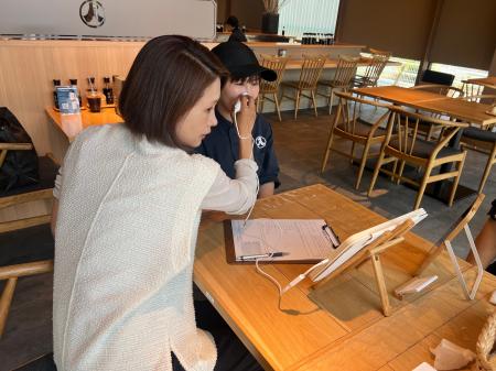 焼津市の【焼津港 丸入商店　焼津総本店】で「出張肌