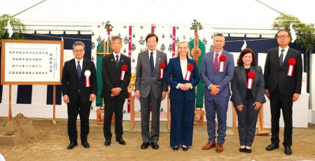 日本イーライリリー 西神工場 新工場棟の地鎮祭を開 日本イーライリリー 西神工場 新工場棟の地鎮祭を開
