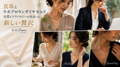 あこやケシパール×ラボグロウン ダイヤモンドの新ジュ