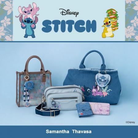サマンサタバサから「スティッチ」コレクションを発売 サマンサタバサから「スティッチ」コレクションを発売