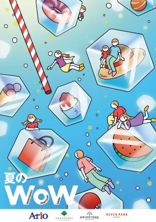 夏のWoW アリオ・グランツリー武蔵小杉・プライムツリ