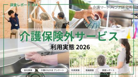 介護保険外サービス、未利用77％でも将来的必要性は61