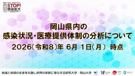 【岡山大学】岡山県内の感染状況・医療提供体制の分析