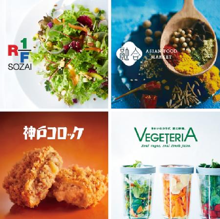 「RF1」「融合」「神戸コロッケ」「ベジテリア」utf-8 「RF1」「融合」「神戸コロッケ」「ベジテリア」utf-8