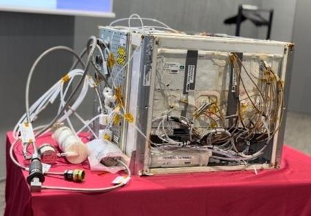 ISSで軌道上実証を終え地球に帰還した「水再生システ ISSで軌道上実証を終え地球に帰還した「水再生システ