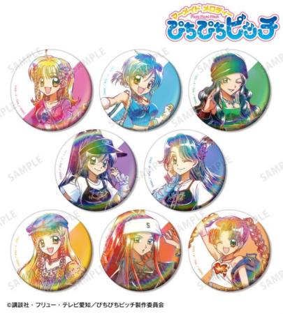 アニメ「ぴちぴちピッチ」の描き下ろし Y2Kファッショ