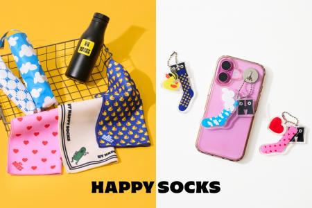 【Happy Socks】夏のお出かけや結露対策に便利な「く 【Happy Socks】夏のお出かけや結露対策に便利な「く