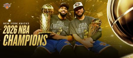 通算3度目のNBAチャンピオンに輝いたニューヨーク・ニ