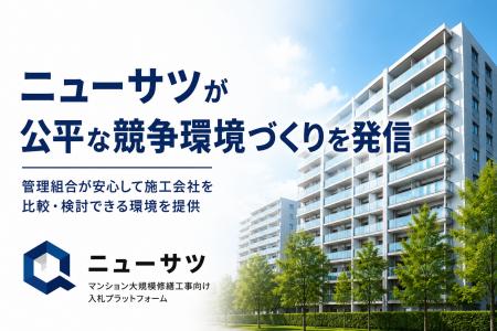 公取委による大規模修繕工事談合報道を受け、ニューサ
