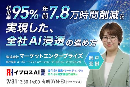 【利用率95%・年間7.8万時間削減の実現方法とは?】 【利用率95%・年間7.8万時間削減の実現方法とは?】