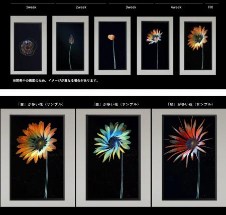 話しかけると花が咲く――音声AI搭載のデジタル植物が「