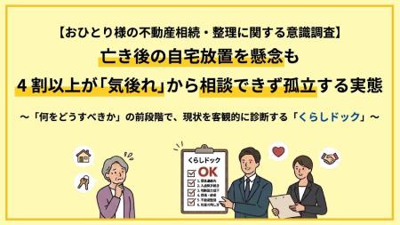 【おひとり様の不動産相続・整理に関する意識調査】亡