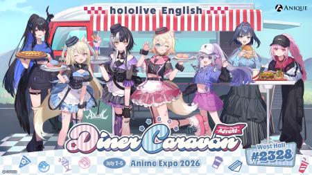hololive English 新規描き下ろしグッズ企画「Diner C