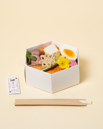 富谷商店、代々木八幡宮監修のおみくじ付き弁当『おみ