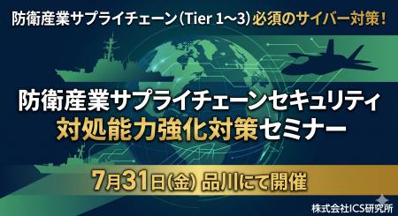 防衛産業の市場拡大に伴う「サプライチェーンセキュリ
