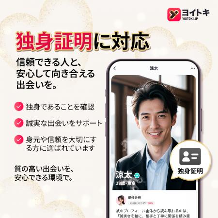 マッチングアプリが「未婚証明」を義務化へ。ヨイトキ