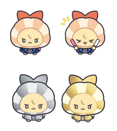 サンエックスがキャラクターデザインを担当！　EBiDAN