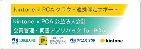 【新サービス】kintone×PCAクラウド連携を加速！「連