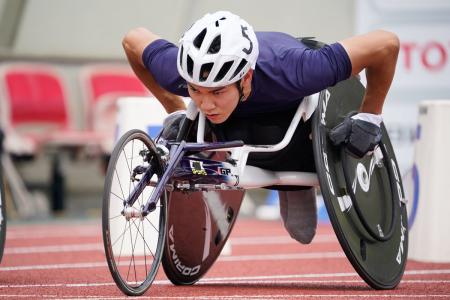 【パラ陸上・車いす陸上】山本拓海選手、「第37回日本 【パラ陸上・車いす陸上】山本拓海選手、「第37回日本
