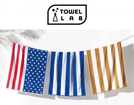 Towel Laboratory 米国建国250周年記念ビーチタオル予