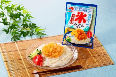 氷点下の冷たさとシャリシャリ食感で楽しむ麺用調味料