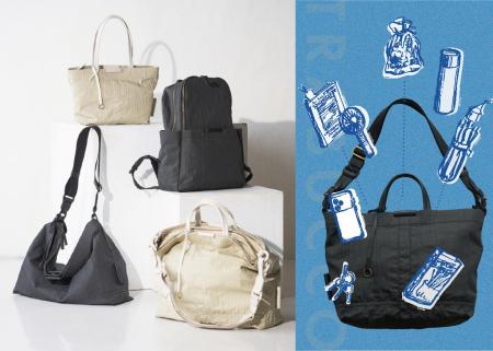 役目を終えた漁網をバッグへ再生。genten、新シリーズ