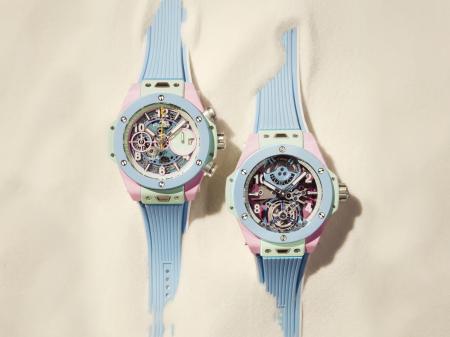 【ウブロ】HUBLOT SUMMER：パステル セラミックの芸術