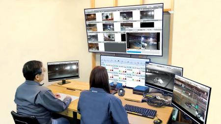 ENEOS 麻里布製油所へ遠隔入槽監視システムを導入