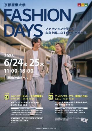 物価高に苦しむ大学生を過剰在庫衣料で応援。学生発ク