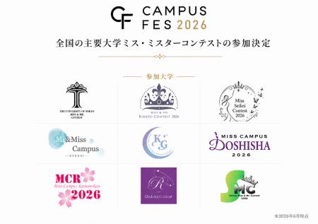 日本最大級！全国の主要大学ミス・ミスターファイナリ