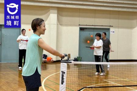 《茨城県境町》ピックルボール地域おこし協力隊員 嶋