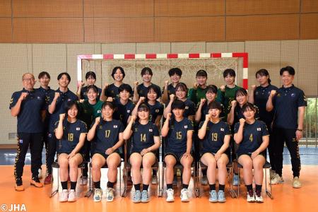 女子日本代表 U-20（ジュニア）、6月24日開幕のハンド