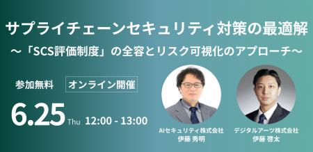 【SCS評価制度】AIセキュリティ社とデジタルアーツ社