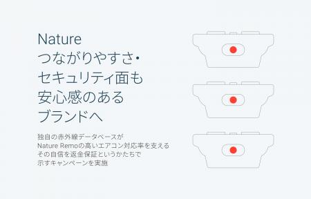Nature、つながりやすさ・セキュリティ面も安心感のあ Nature、つながりやすさ・セキュリティ面も安心感のあ