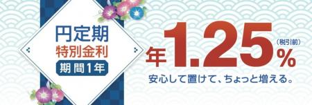 「円定期特別金利」金利引上げのお知らせ