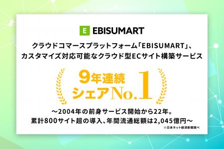 クラウドコマースプラットフォーム「EBISUMART」、カ クラウドコマースプラットフォーム「EBISUMART」、カ