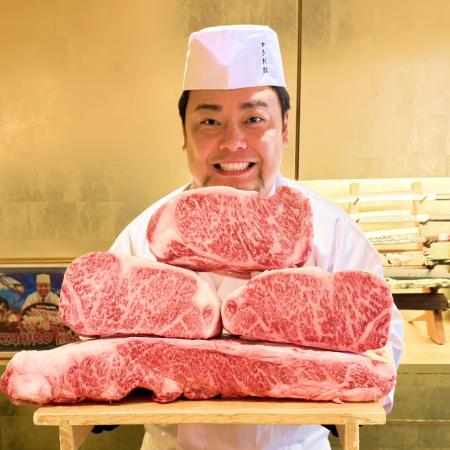 【世界初】18,000円(税込)で神戸牛と大トロをはじめ 【世界初】18,000円(税込)で神戸牛と大トロをはじめ