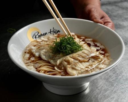 【Ramen HISA】やま幸のマグロ、尾崎牛、トラフグがラ 【Ramen HISA】やま幸のマグロ、尾崎牛、トラフグがラ