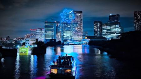 【東京・竹芝初の船上観覧ドローンショー開催】クルー