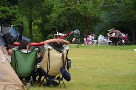 大野極楽寺公園キャンプフィールド　デイキャンプ利用