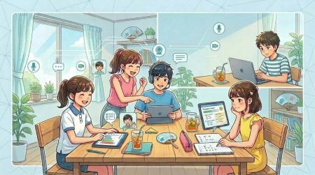 勉強に熱くなる夏を　全国の小中高生向けオンラutf-8