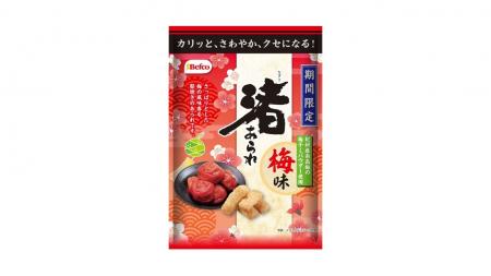 ロングセラー商品「渚あられ」から夏の味わいが登場 ロングセラー商品「渚あられ」から夏の味わいが登場