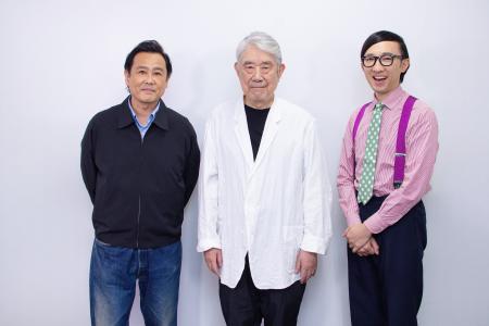 作詞家・松本隆、俳優・野村宏伸、お笑い芸人・こがけ 作詞家・松本隆、俳優・野村宏伸、お笑い芸人・こがけ