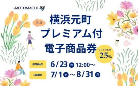 「横浜元町プレミアム付電子商品券」第4弾事業を受託