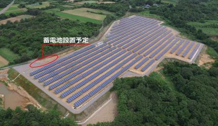 にかほ市象潟太陽光発電所に蓄電池を導入 にかほ市象潟太陽光発電所に蓄電池を導入